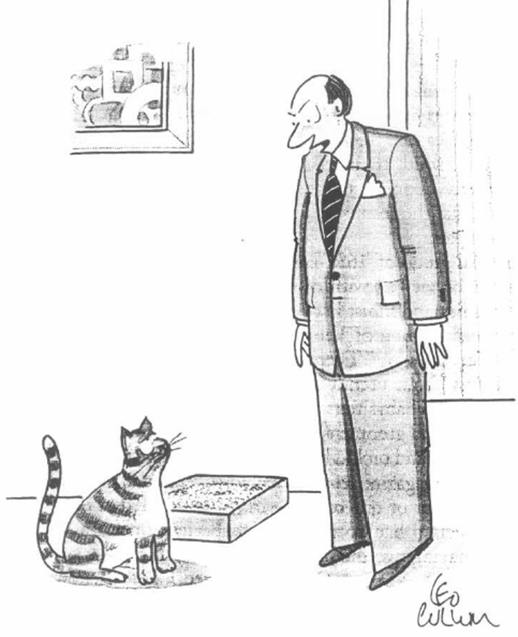 Figure 5. “Never,ever, think outside the box.” (From The New Yorker ...