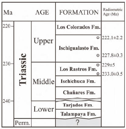 Stratigraphic column